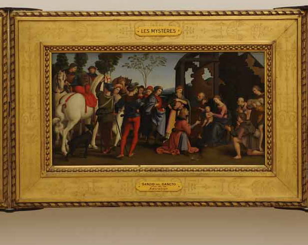 Adorazione dei Magi (dipinto, elemento d'insieme) di Salvi Giovanni Battist